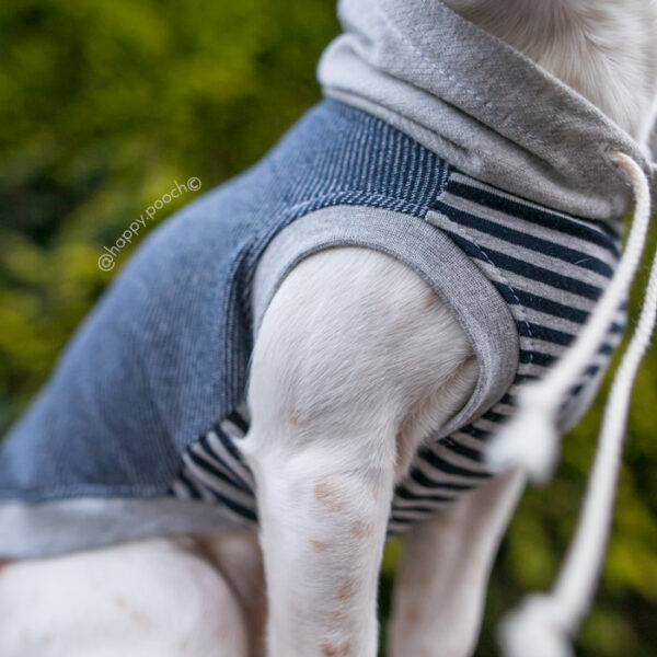 Denim Sweatshirt Hoodie - Image 4
