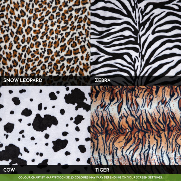 Animal print fleece tank/raglan/overall - Image 3