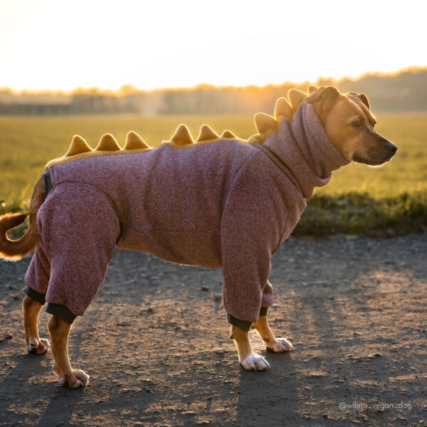 Fluffy knit Dino tank/raglan/overall - All colours - Image 8